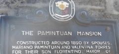 Old Pamintuan Mansion Plaque