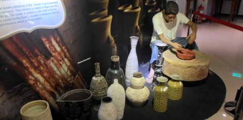Pottery Display