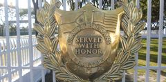 US Memorial Cemetery Gate