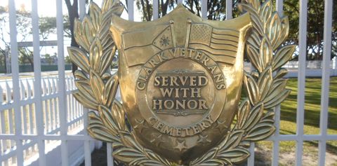 US Memorial Cemetery Gate